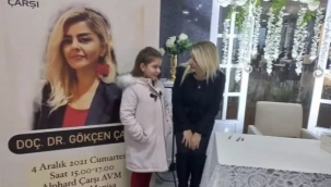 Doç. Dr. Gökçen Çatlı Turgutlu'da Kitapseverlerle Buluştu
