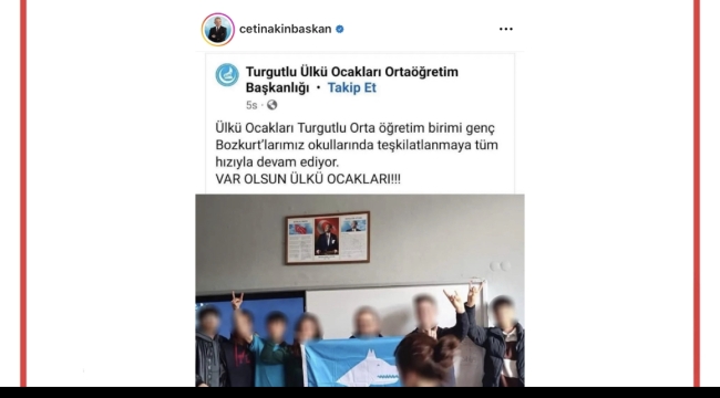 Başkan Çetin Akın Türklük ve Bayrak Kırmızı Çizgimiz 