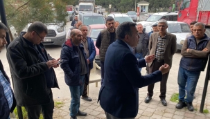 Kamyon Garajı Esnafı " Cengiz Ergün Önce Buraya Gelsin"