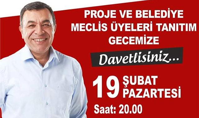 Serhat Orhan Proje ve Meclis Üyelerini Açıklayacak
