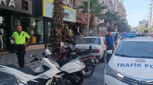 Turgutlu Zabıtası'ndan Kaldırım İşgali Denetimi